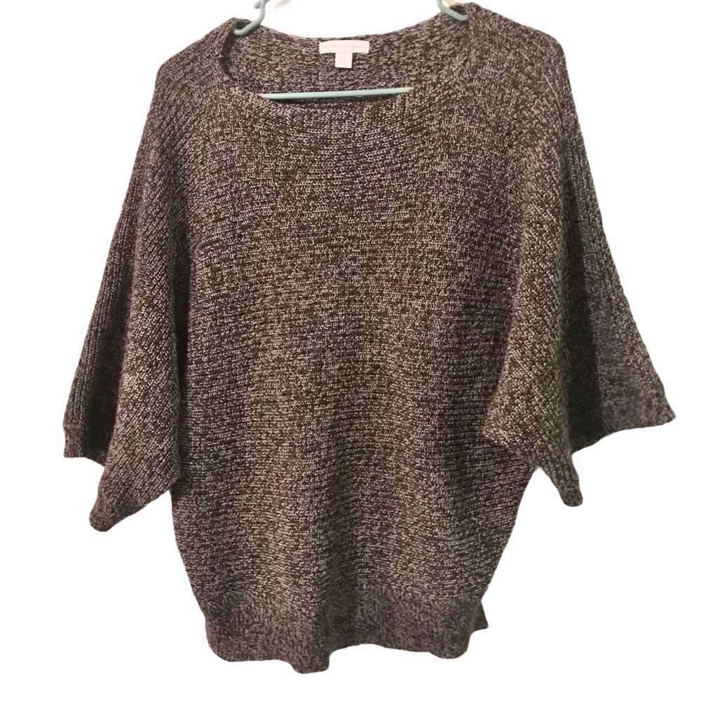 New York and Company Short Sleeve Knit Sweater
